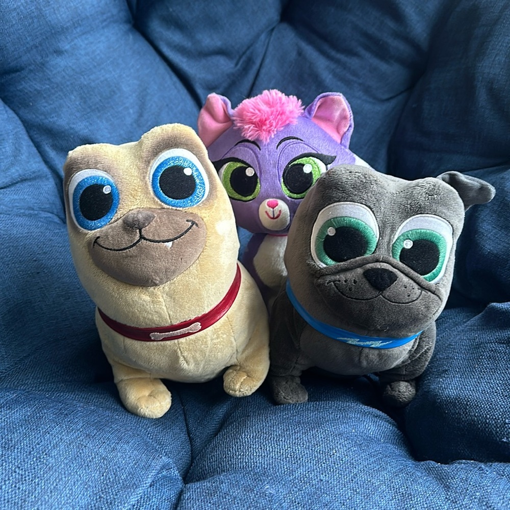 Puppy Dog Pals Bingo Rolly and Hissy set